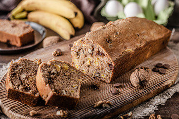 Sweet and heathy banana bread