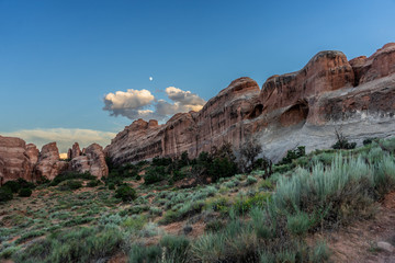 Devil's Garden Trailhead in Arches National Park, Utah