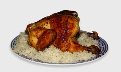Chicken Kabsa rice - Homemade Arabian biryani  - Image