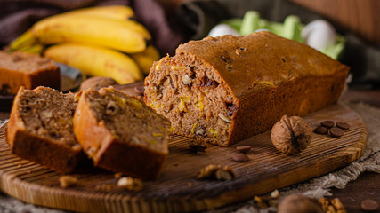 Sweet and heathy banana bread