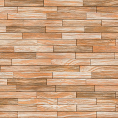 natural wooden tiles panels, 3d illustration.