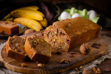 Sweet and heathy banana bread