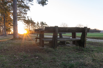 Landschaft im Frühling