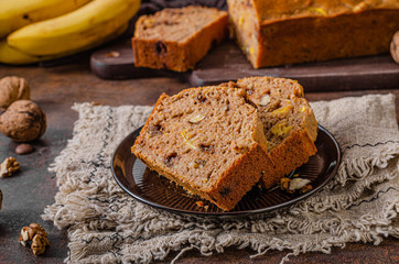 Sweet and heathy banana bread