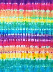 tie dye pattern hand dyed on cotton fabric abstract texture background.