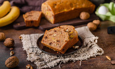 Sweet and heathy banana bread