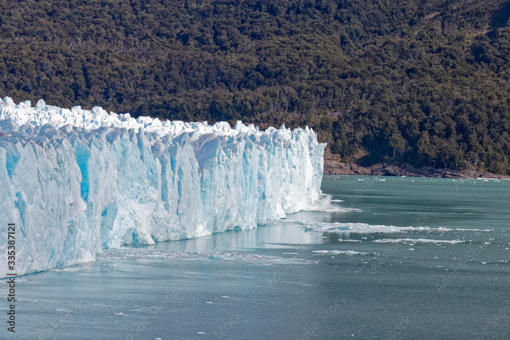 Wall mural Glacier Perito Moreno - Most important tourist attractions.