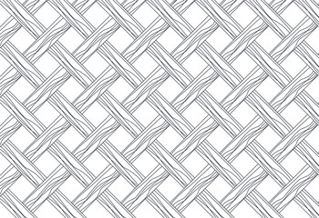 Geometric texture, repeating linear abstract pattern Thin black line vector pattern. Diagonally laid bricks Scandinavian style brick background for Herringbone pattern