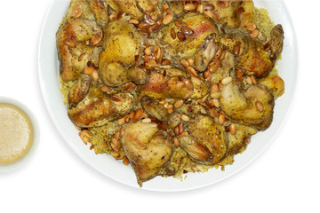 Chicken Kabsa rice - Homemade Arabian biryani  - Image