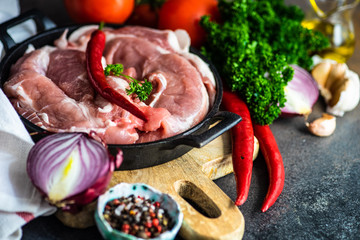 Healthy food concept