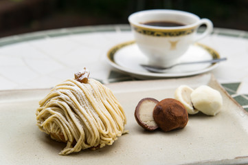 モンブラン　デザート