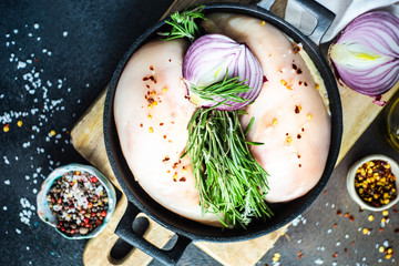Healthy food concept