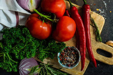 Healthy food concept