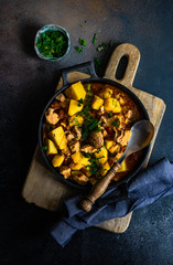 Georgian food concept