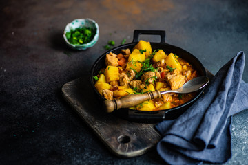 Georgian food concept