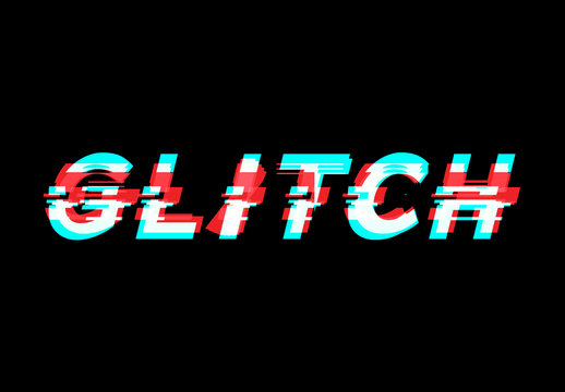 Glitch Text Effect