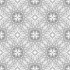 Seamless pattern. Vintage decorative elements