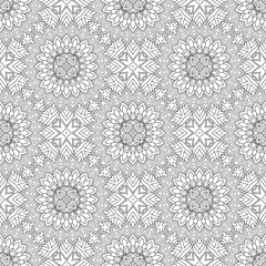 Seamless pattern. Vintage decorative elements