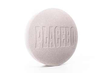 Pink placebo tablet