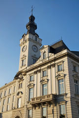 Fototapeta na wymiar Historical Jablonowski palace in Warsaw. Poland