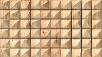 Abstract paneling pattern - seamless background, wood wall, decorative textures, natural structure, Interior Design wallpaper. Continuous replication- 3d illustration
