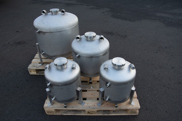 Edelstahl Beh&auml;lter, Edelstahl Idustriekomponenten