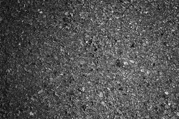Black asphalt road,background texture close-up