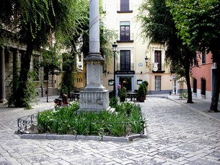 Granada, Spain, Small Plaza
