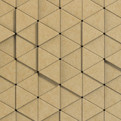 Brown paper Texture, Abstract Background, 3D Rendering. - Illustration