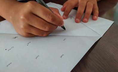 signing a document