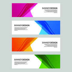 Vector Abstract banner web template