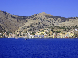 Fototapeta premium Rhodes, île de Symi 