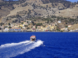 Obraz premium Rhodes, île de Symi 