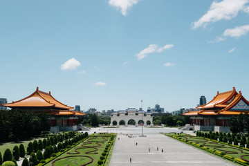 memorial hall in taipei taiwan