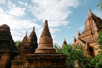 Fototapeta premium temple in bagan myanmar
