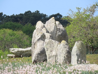 Carnac megalith alignments
