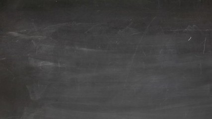 Female Doctor  illustration animated in black on blackboard with copy space.