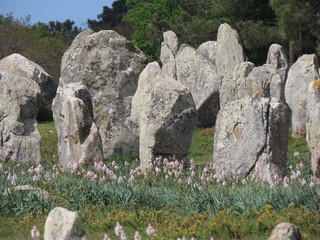 Carnac megalith alignments