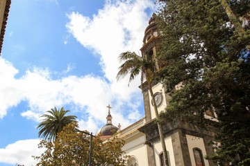 Fototapeta na wymiar Iglesia La Conecpcion in Sa Cristobal de La Laguna
