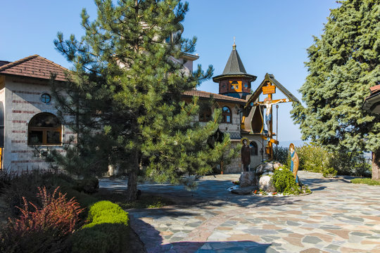 Medieval Lesje monastery of the Blessed Virgin Mary, Serbia
