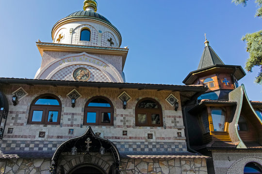 Medieval Lesje monastery of the Blessed Virgin Mary, Serbia