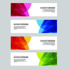 Vector Abstract banner web template
