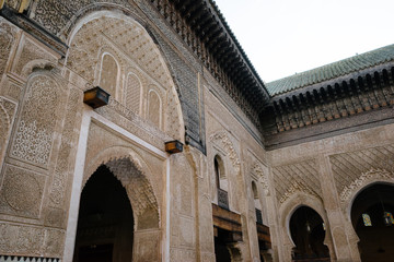madrasa in fes morocco medina