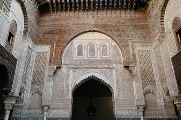 madrasa in fes morocco medina