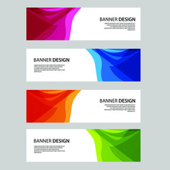 Vector Abstract banner web template