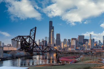 Obraz premium Chicago River
