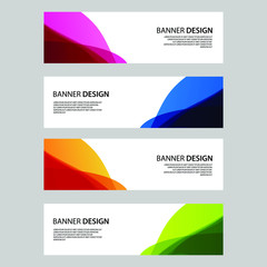 Vector Abstract banner web template