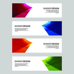 Vector Abstract banner web template