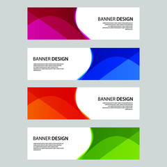 Obraz premium Vector Abstract banner web template