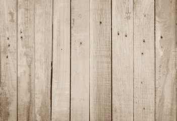 Fototapeta premium Brown Wood texture background. Wood planks old of table top view and board wooden nature pattern are grain hardwood panel floor. Design timber vintage wall textured material for banner copy space.